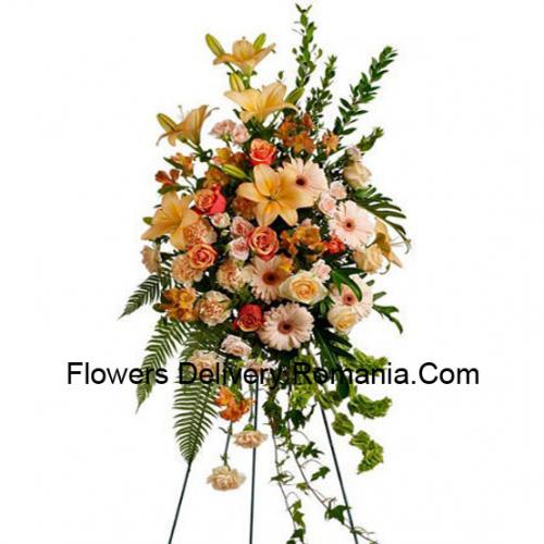 Lovely Funeral Flower Arrangement