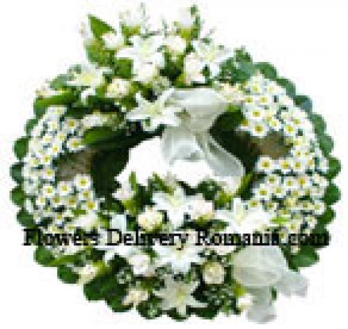 White Graceful Wreath